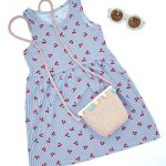 پیراهن دخترانه طرح آلبالو کد d122 | برند H&M