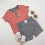 ست تیشرت شلوارک اسپرت کد d0146 | برند وارداتی