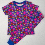 تیشرت و شلوار طرح گل برند H&M کد d0161